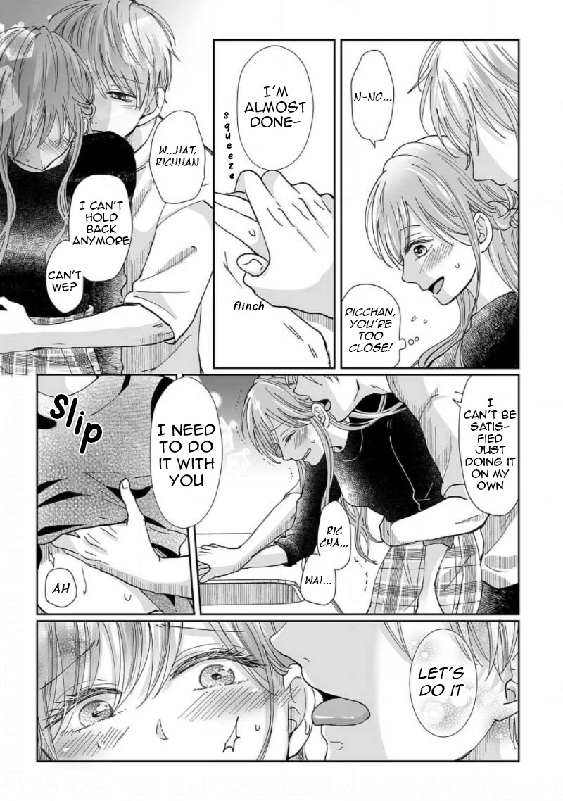 Osananajimi wa Ichi Tamagosei no Shishi Supadari Futago to Torotoro 3 nin Seikatsu Chapter 5 page 13 - Chapter 5