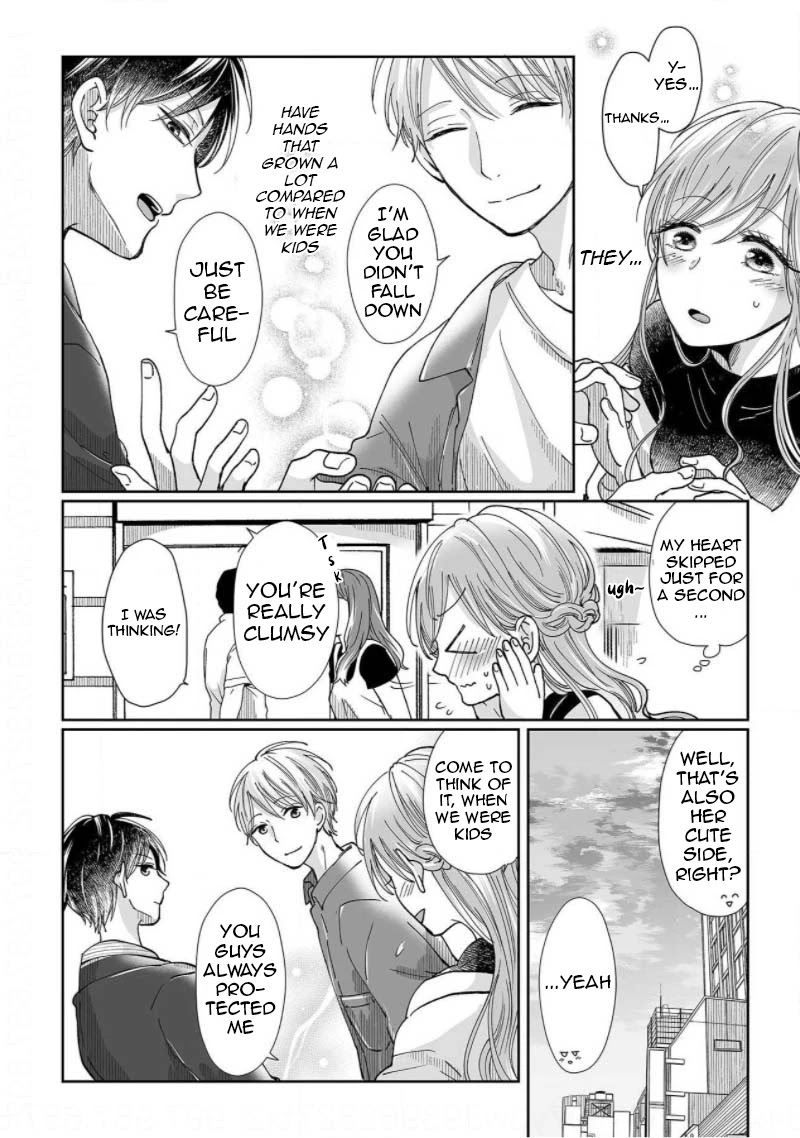 Osananajimi wa Ichi Tamagosei no Shishi Supadari Futago to Torotoro 3 nin Seikatsu Chapter 5 page 4 - Chapter 5