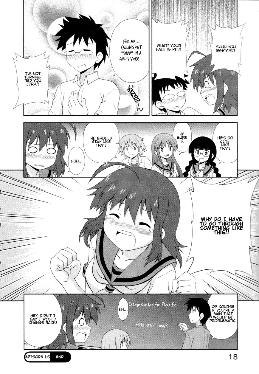 Osananajimi wa Onnanoko ni Naare Chapter 1.5 page 3 - Chapter 1.5