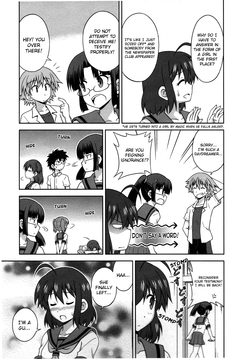 Osananajimi wa Onnanoko ni Naare Chapter 14 page 3 - Chapter 14: Nosey Reporter Girl