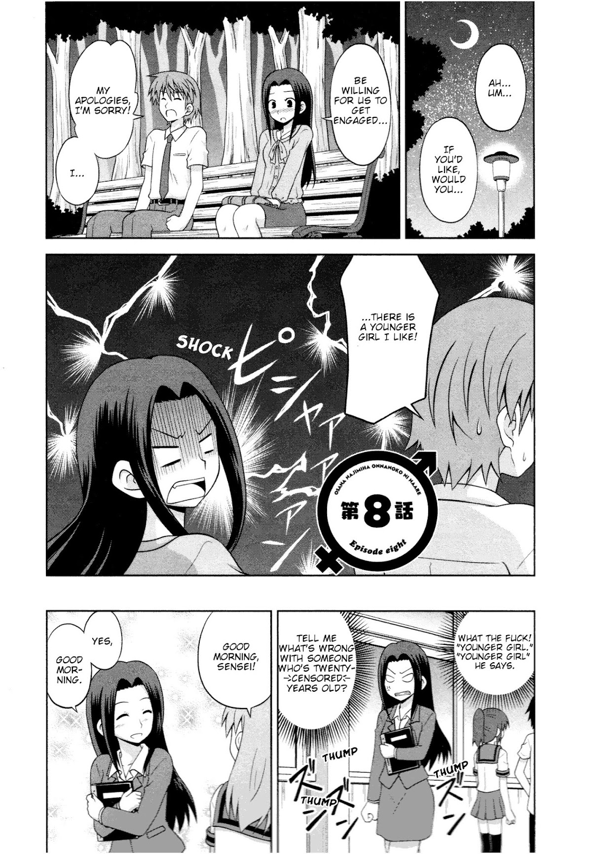 Osananajimi wa Onnanoko ni Naare Chapter 8 page 2 - Chapter 8 : Episode 8