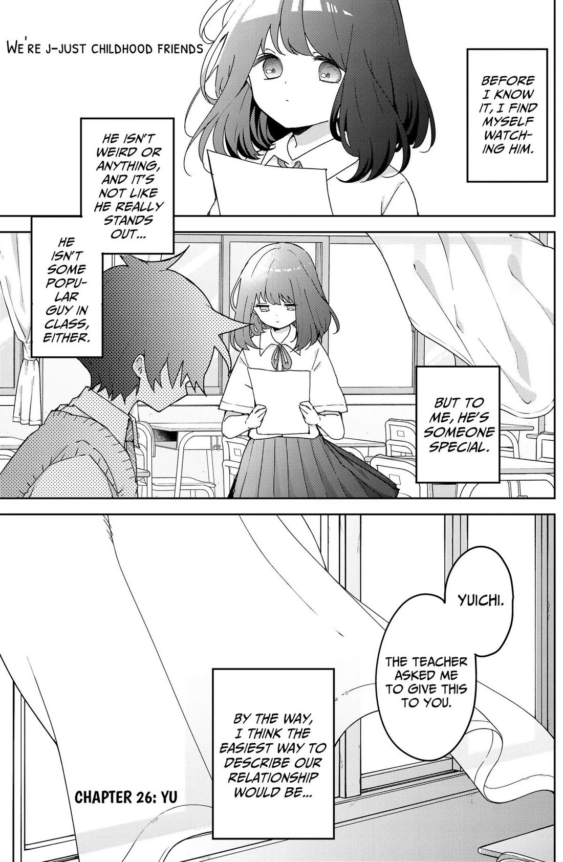 Osananananajimi Chapter 26 page 1 - Chapter 26