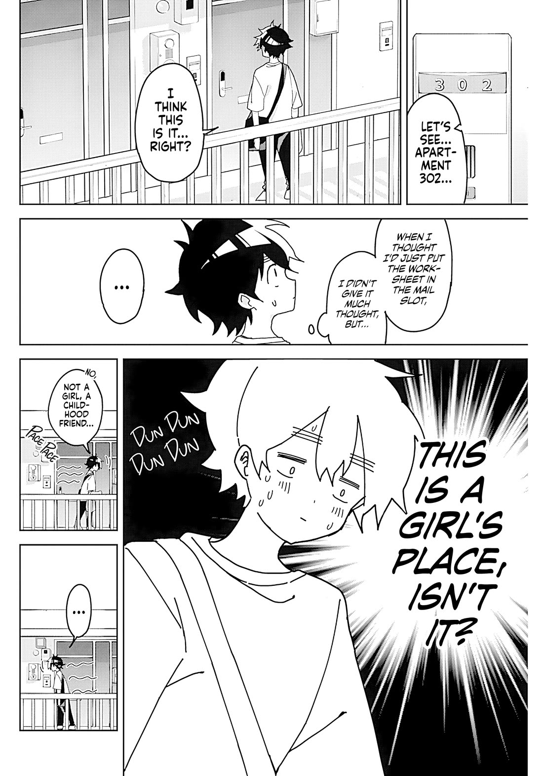Osananananajimi Chapter 3 page 4 - Chapter 3: Home Visit