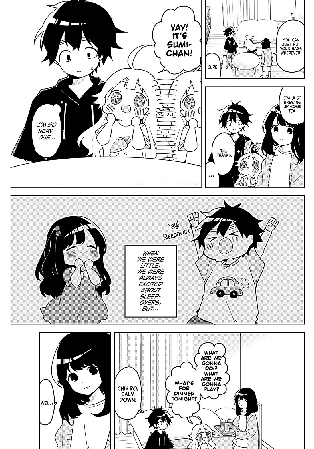 Osananananajimi Chapter 6 page 3 - Chapter 6: Sleepover