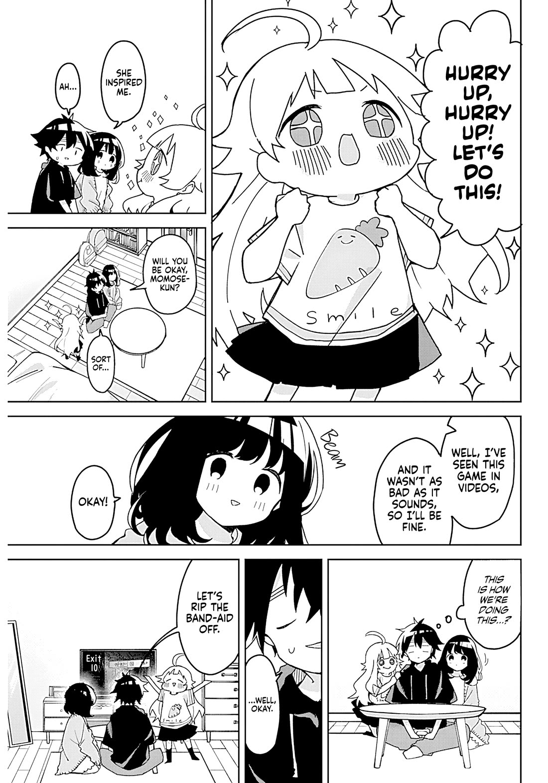 Osananananajimi Chapter 7 page 5 - Chapter 7: Scaredy-Cat