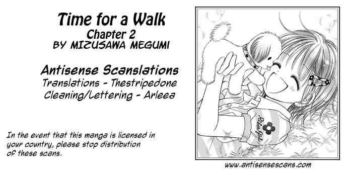 Osanpo no Jikan Chapter 2 page 1 - Chapter 2