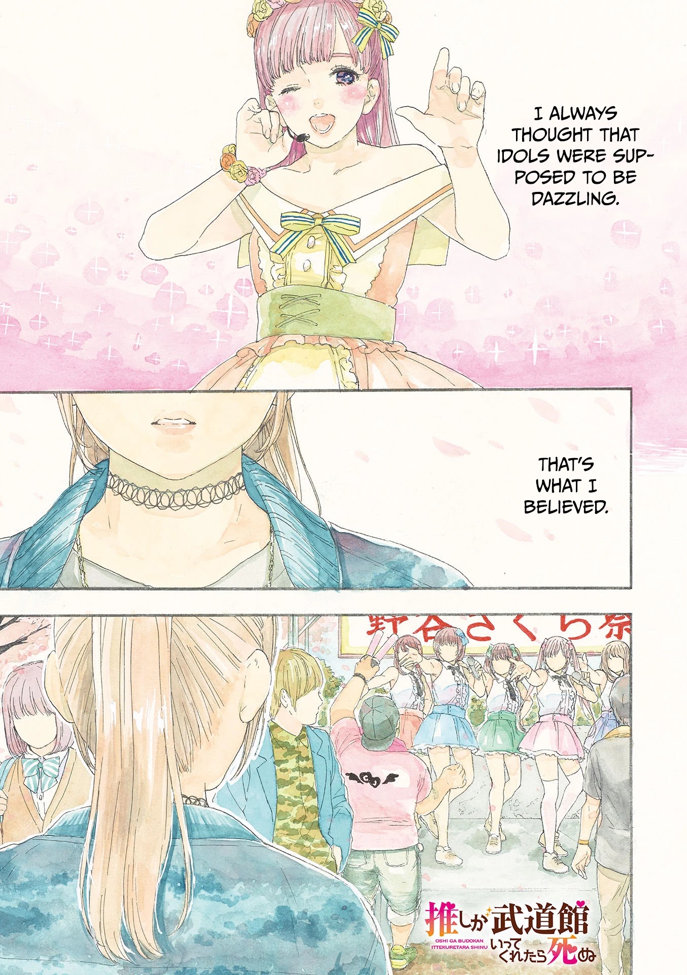Oshi ga Budoukan Ittekuretara Shinu Chapter 1 page 2 - Chapter 1