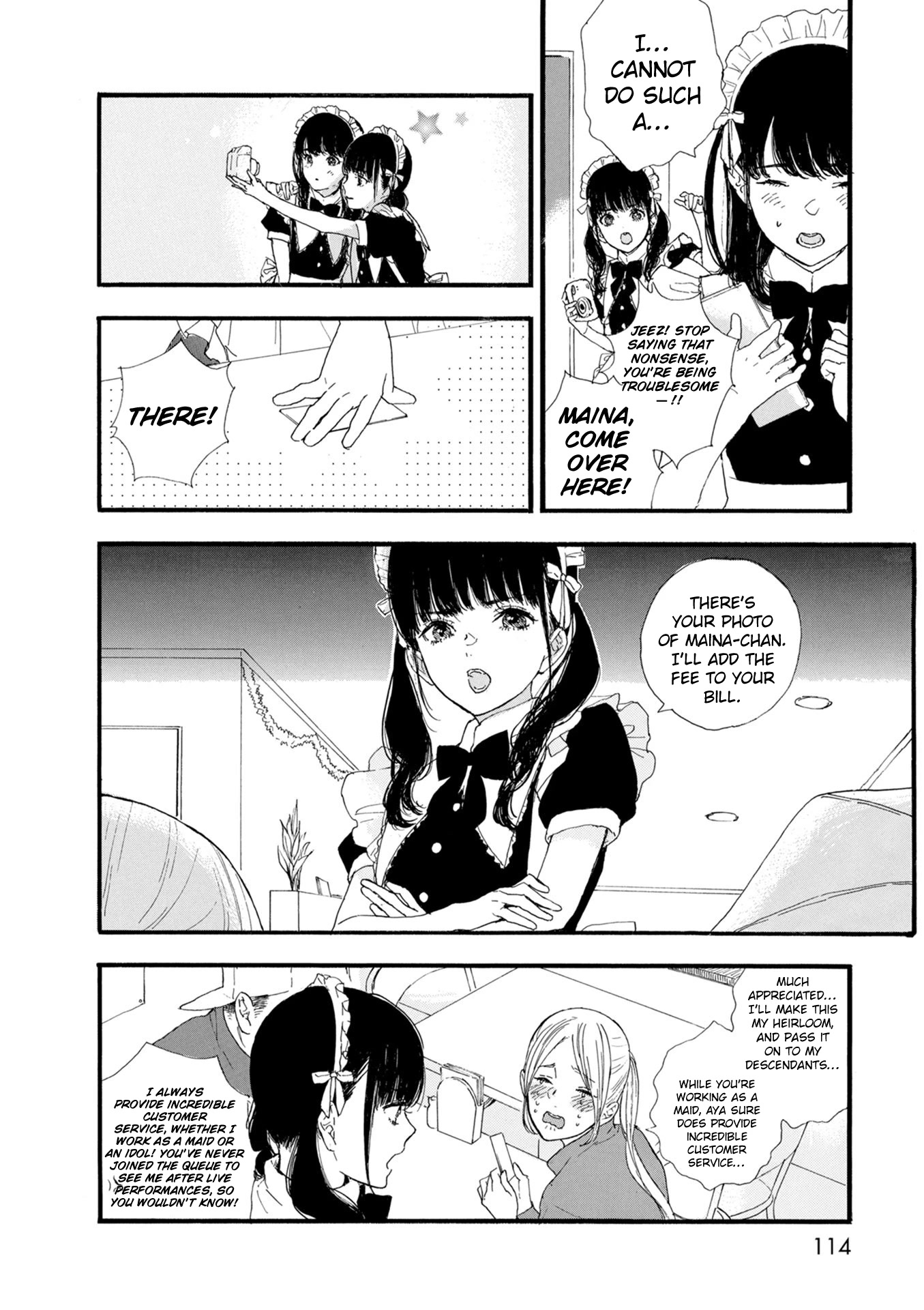 Oshi ga Budoukan Ittekuretara Shinu Chapter 17 page 8 - Chapter 17