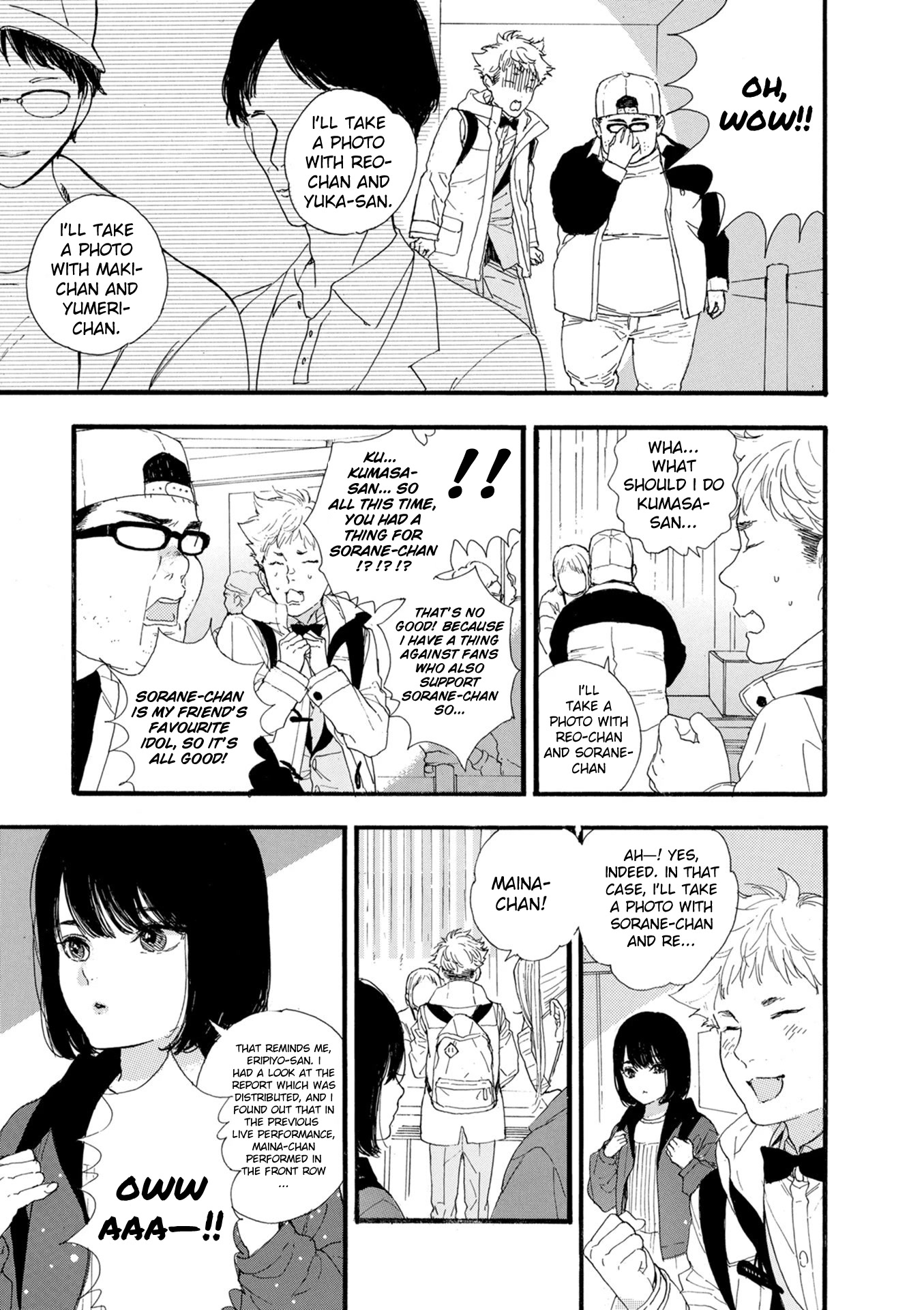 Oshi ga Budoukan Ittekuretara Shinu Chapter 18 page 13 - Chapter 18