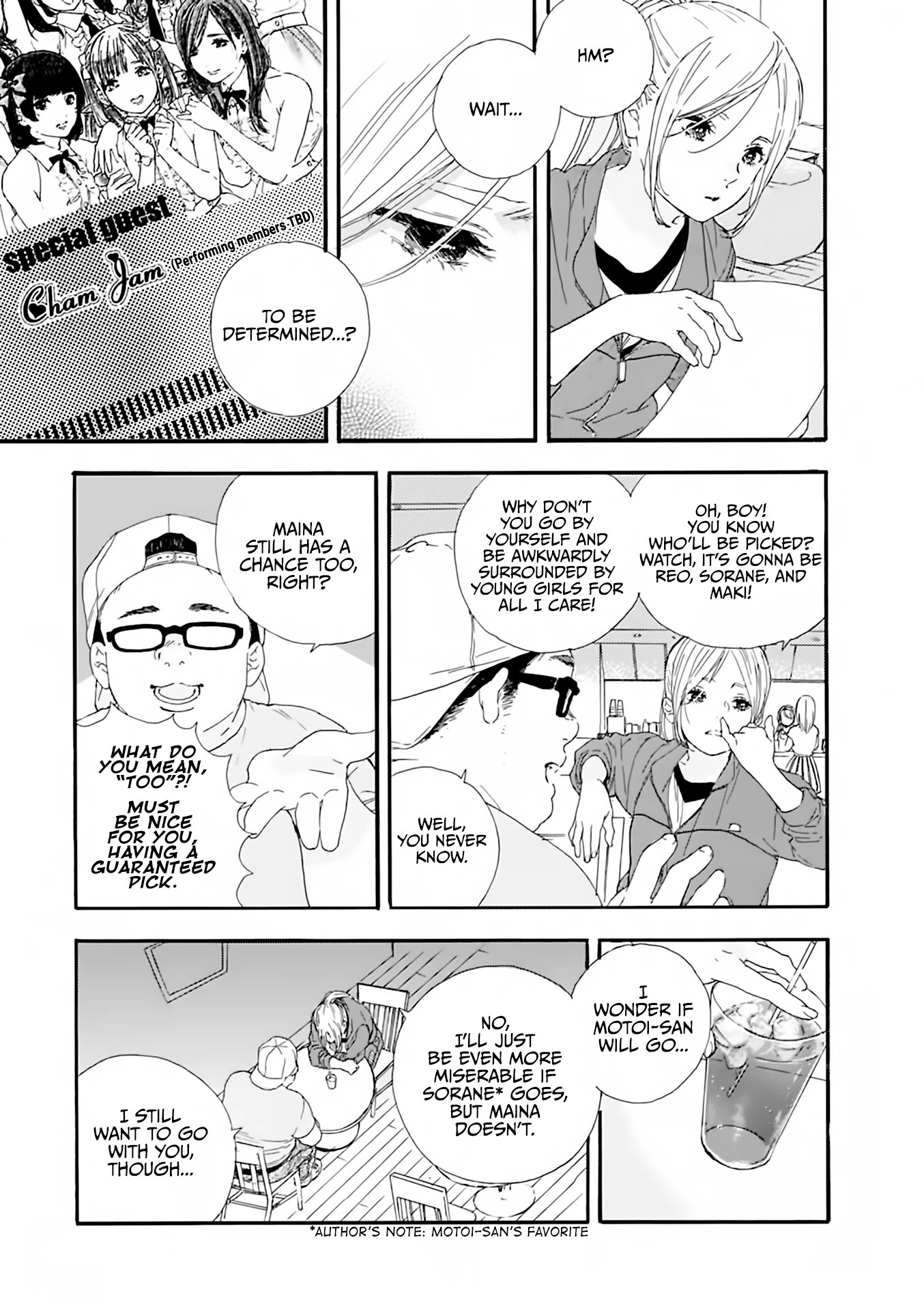 Oshi ga Budoukan Ittekuretara Shinu Chapter 3 page 4 - Chapter 3