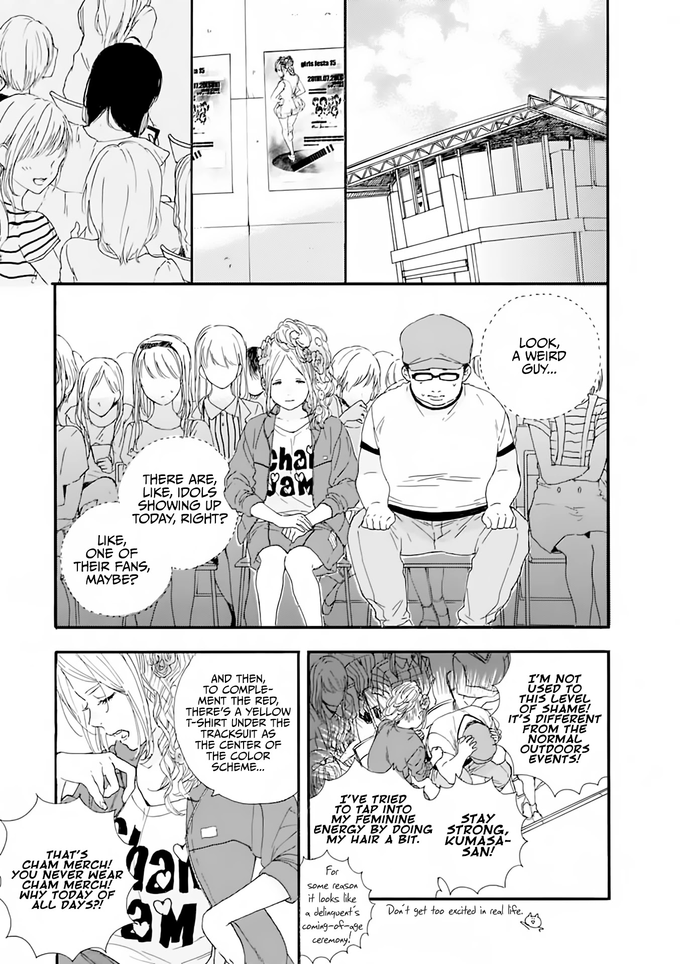 Oshi ga Budoukan Ittekuretara Shinu Chapter 3 page 8 - Chapter 3