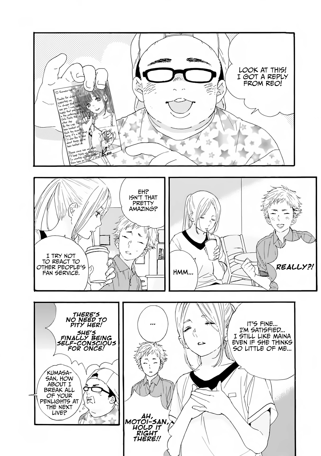Oshi ga Budoukan Ittekuretara Shinu Chapter 4 page 3 - Chapter 4