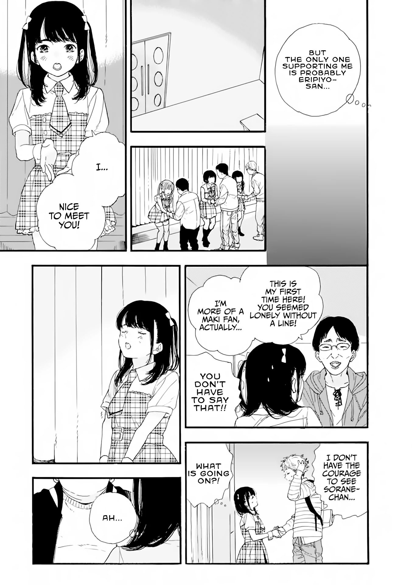 Oshi ga Budoukan Ittekuretara Shinu Chapter 4 page 6 - Chapter 4