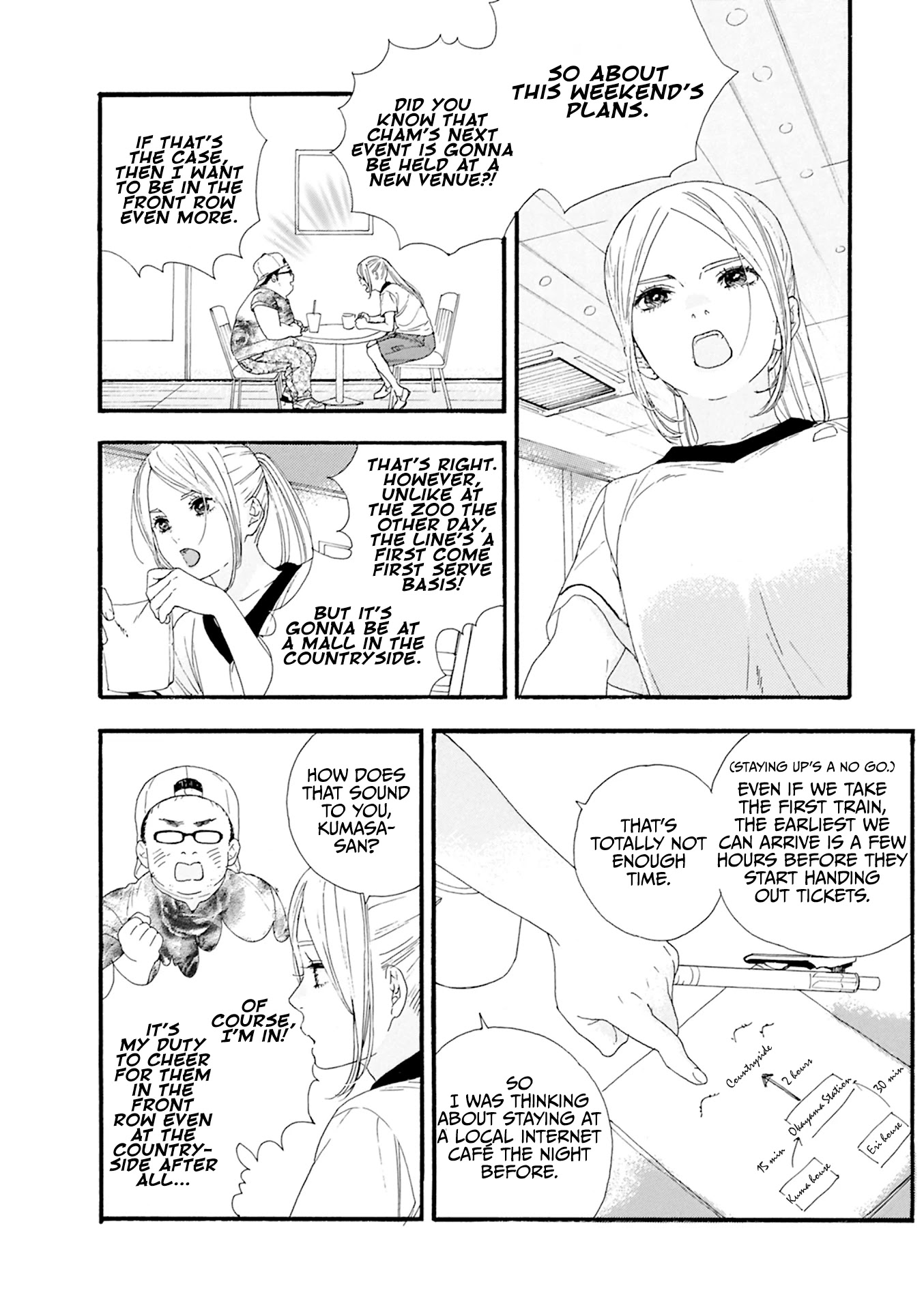 Oshi ga Budoukan Ittekuretara Shinu Chapter 6 page 3 - Chapter 6