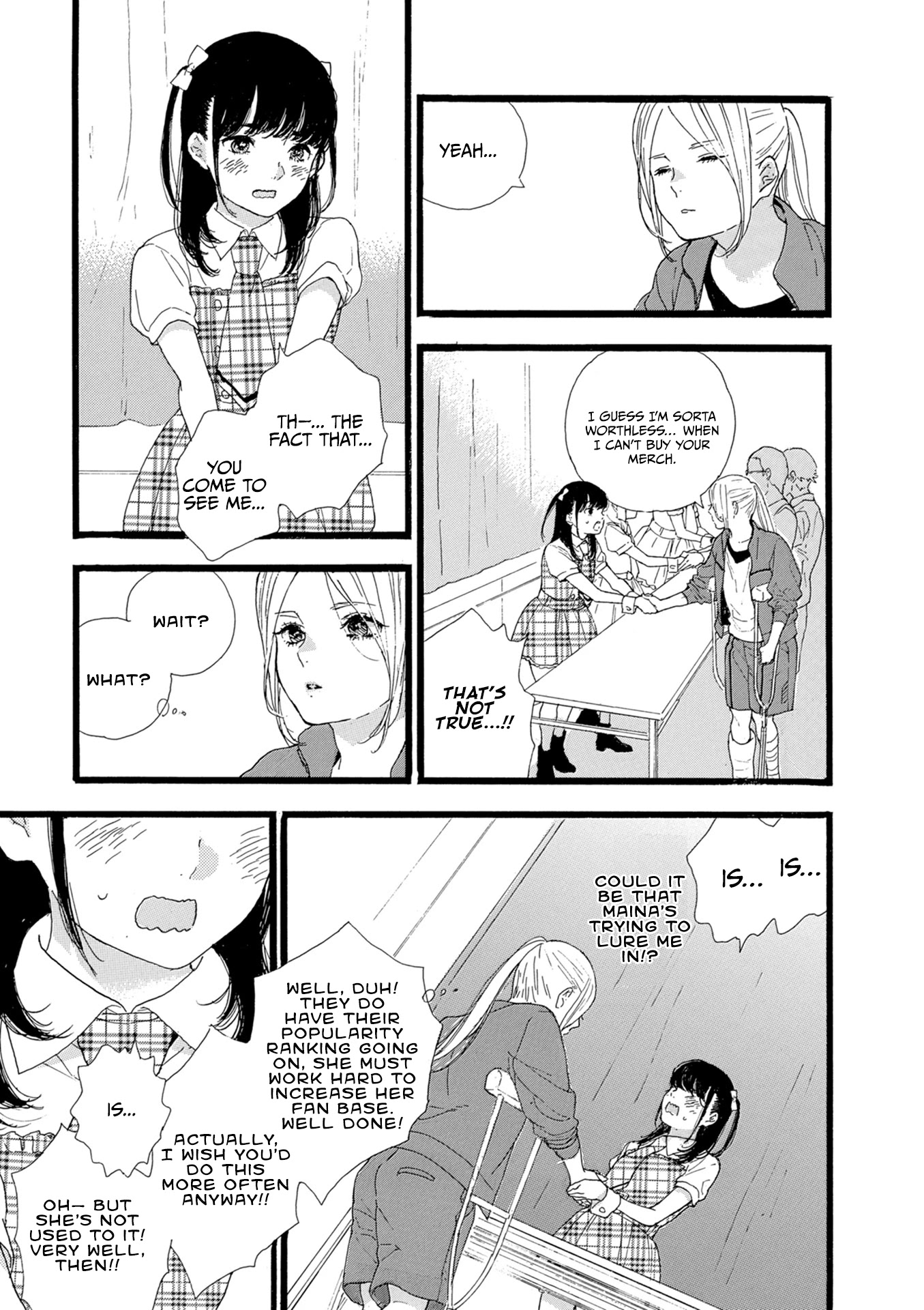 Oshi ga Budoukan Ittekuretara Shinu Chapter 9 page 4 - Chapter 9