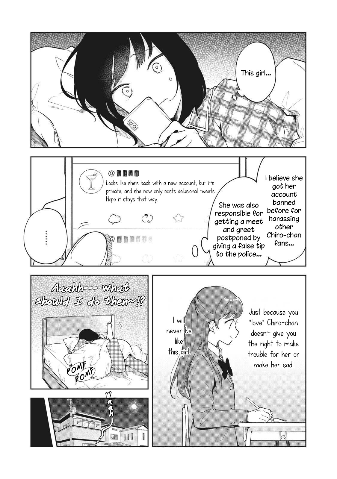 Oshi ga Tonari de Jugyou ni Shuuchuu Dekinai! Chapter 1 page 14 - Chapter 1: First Number: The Ultimate Front Row Seat