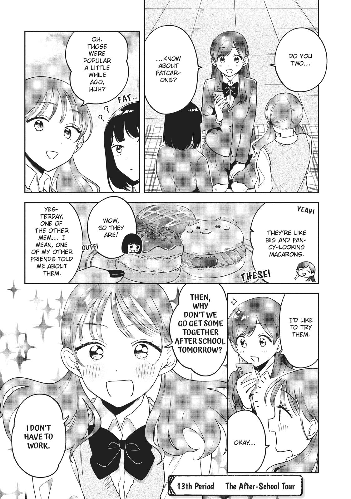 Oshi ga Tonari de Jugyou ni Shuuchuu Dekinai! Chapter 13 page 1 - Chapter 13