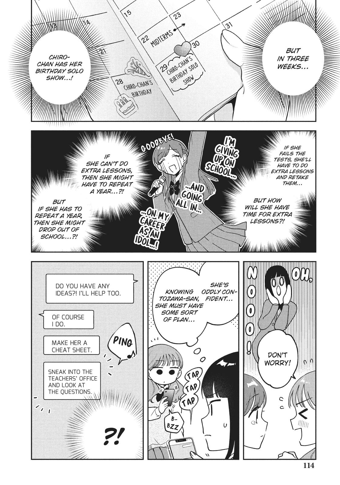 Oshi ga Tonari de Jugyou ni Shuuchuu Dekinai! Chapter 15 page 4 - Chapter 15
