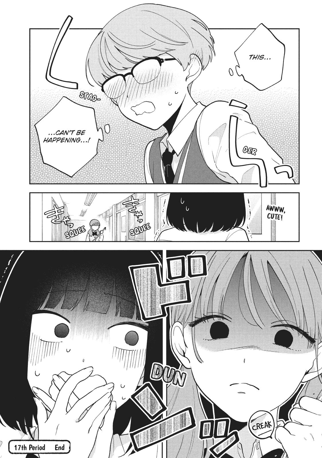 Oshi ga Tonari de Jugyou ni Shuuchuu Dekinai! Chapter 17 page 18 - Chapter 17