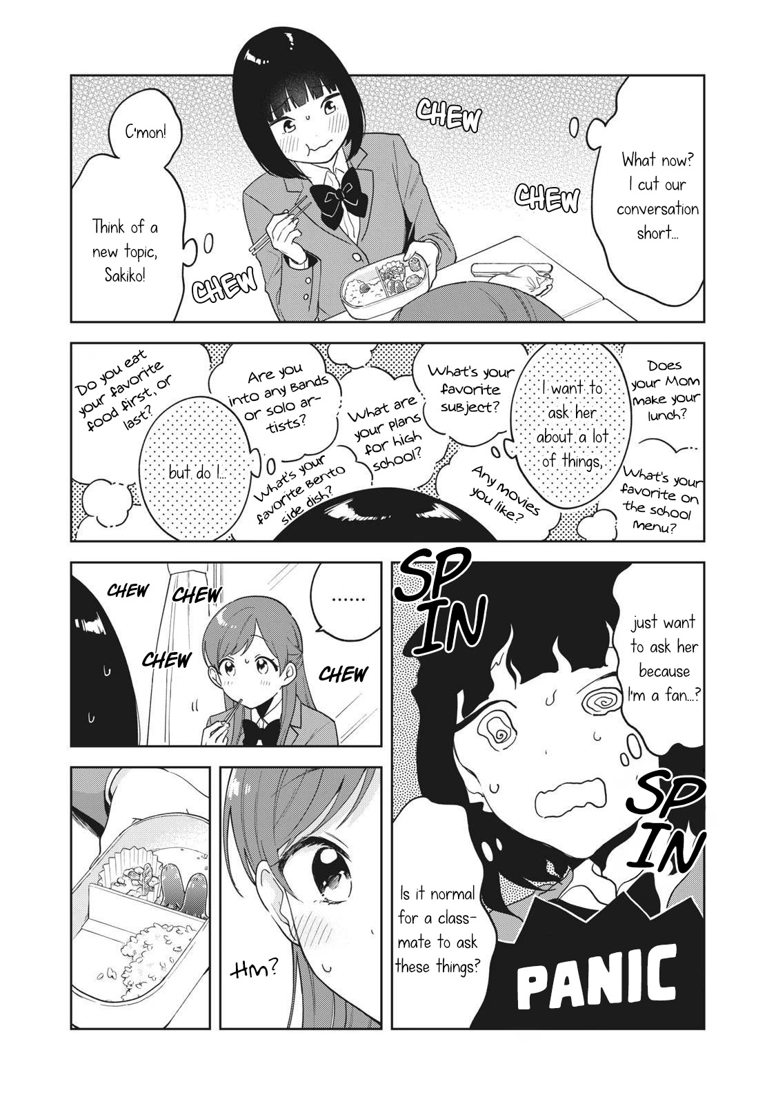Oshi ga Tonari de Jugyou ni Shuuchuu Dekinai! Chapter 3 page 10 - Chapter 3: Inevitable Contact