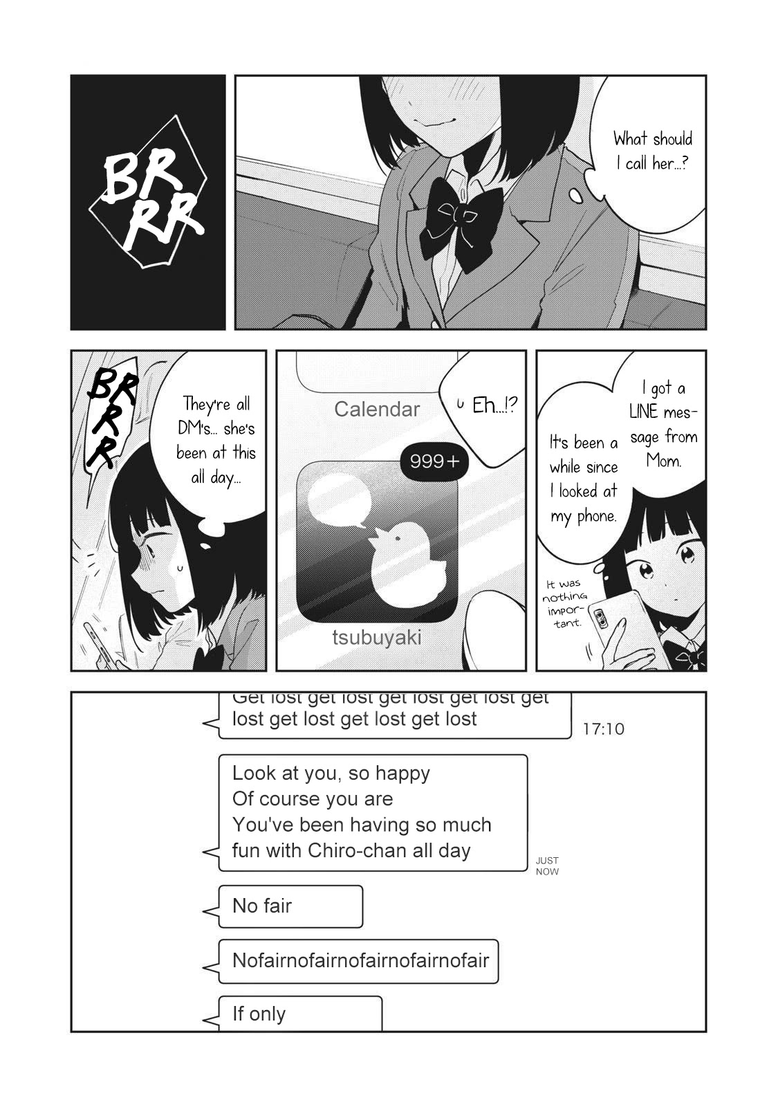 Oshi ga Tonari de Jugyou ni Shuuchuu Dekinai! Chapter 3 page 17 - Chapter 3: Inevitable Contact