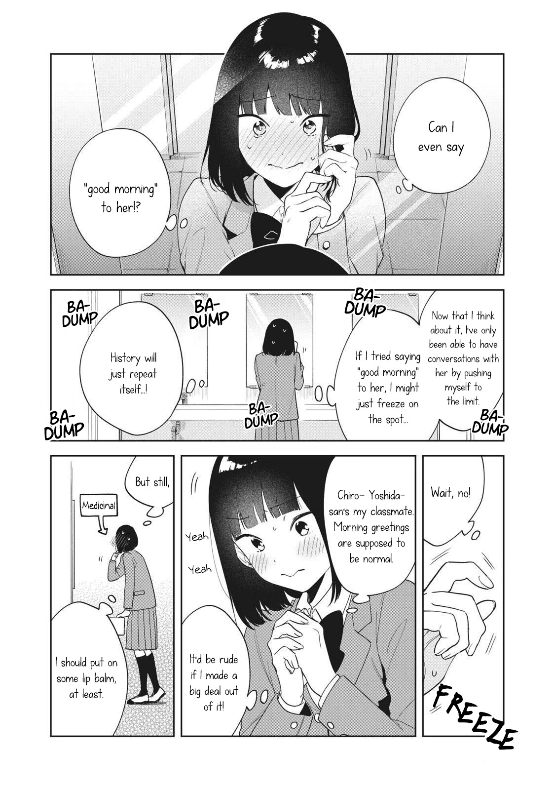 Oshi ga Tonari de Jugyou ni Shuuchuu Dekinai! Chapter 3 page 2 - Chapter 3: Inevitable Contact