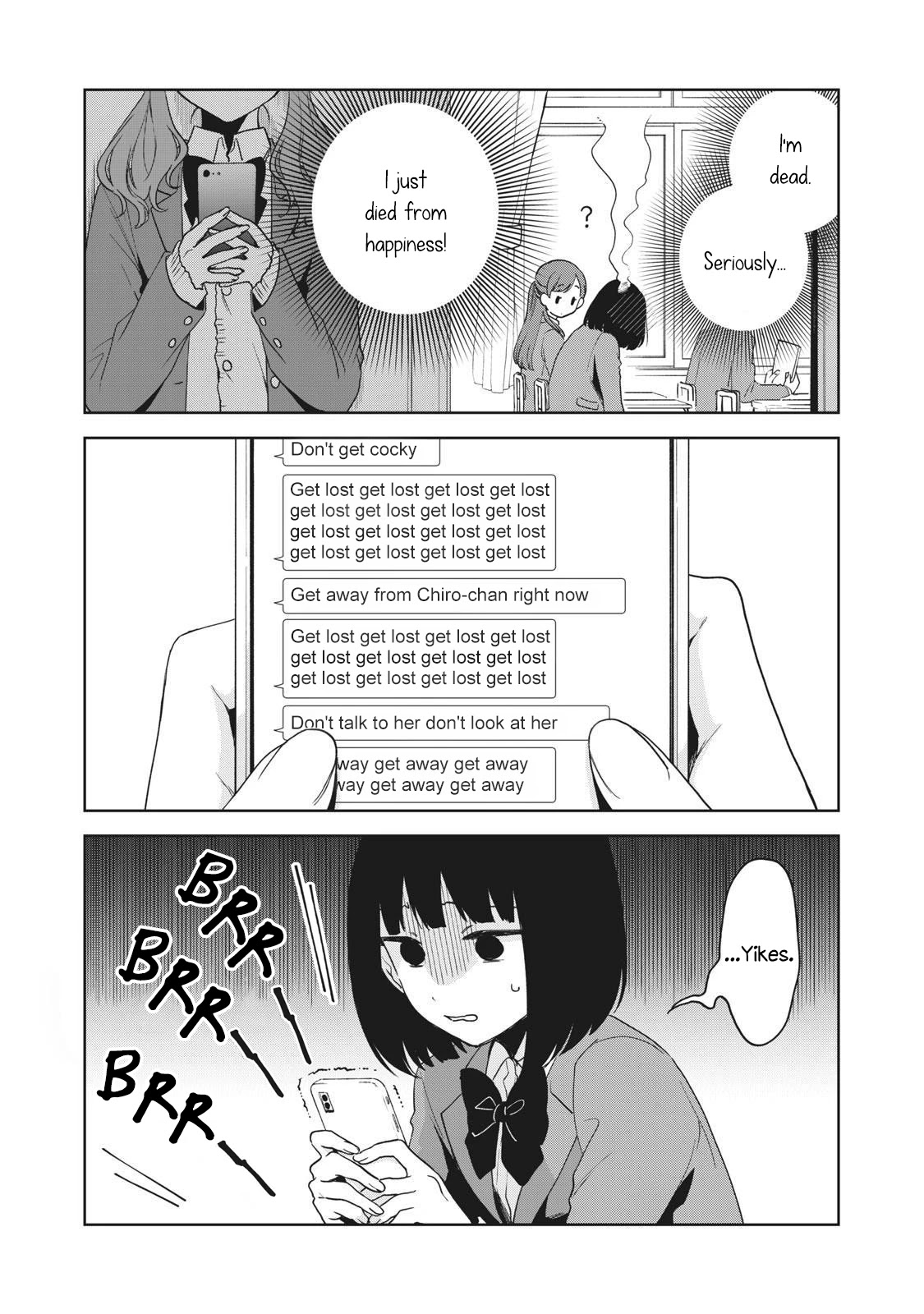 Oshi ga Tonari de Jugyou ni Shuuchuu Dekinai! Chapter 3 page 5 - Chapter 3: Inevitable Contact
