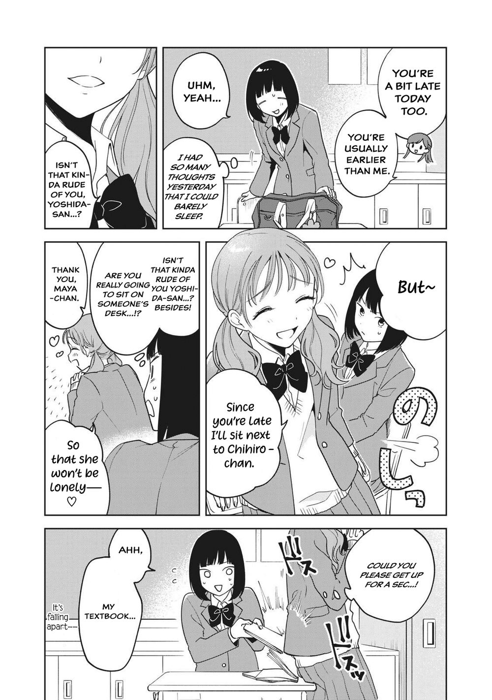 Oshi ga Tonari de Jugyou ni Shuuchuu Dekinai! Chapter 4 page 4 - Chapter 4