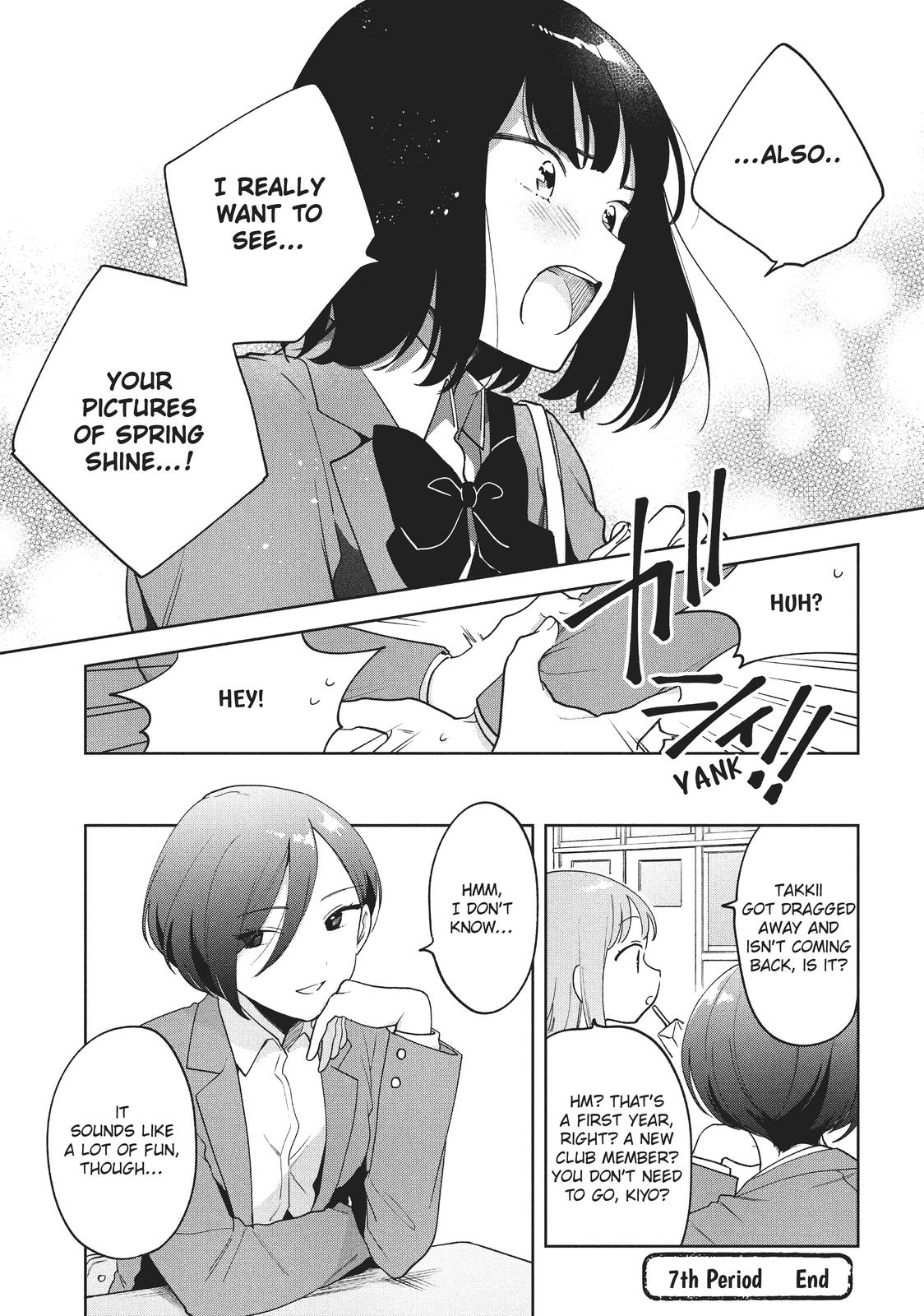 Oshi ga Tonari de Jugyou ni Shuuchuu Dekinai! Chapter 7 page 18 - Chapter 7