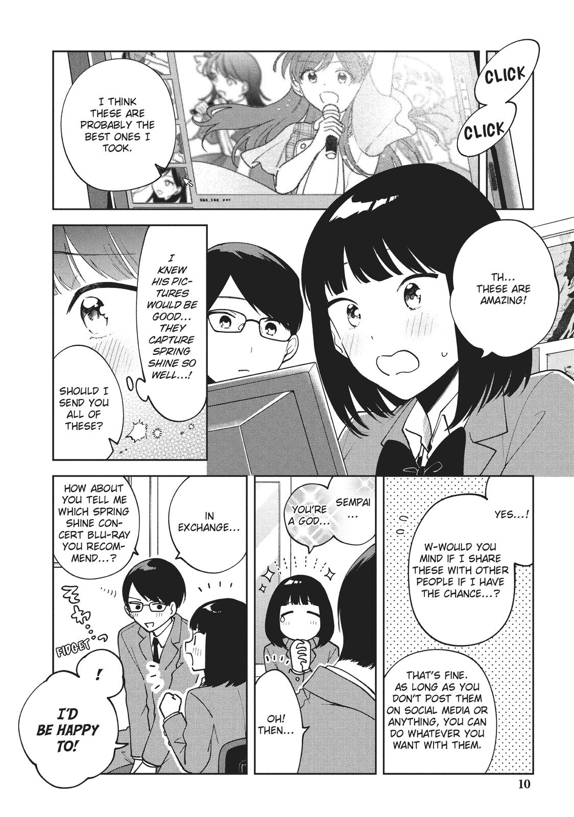 Oshi ga Tonari de Jugyou ni Shuuchuu Dekinai! Chapter 9 page 11 - Chapter 9