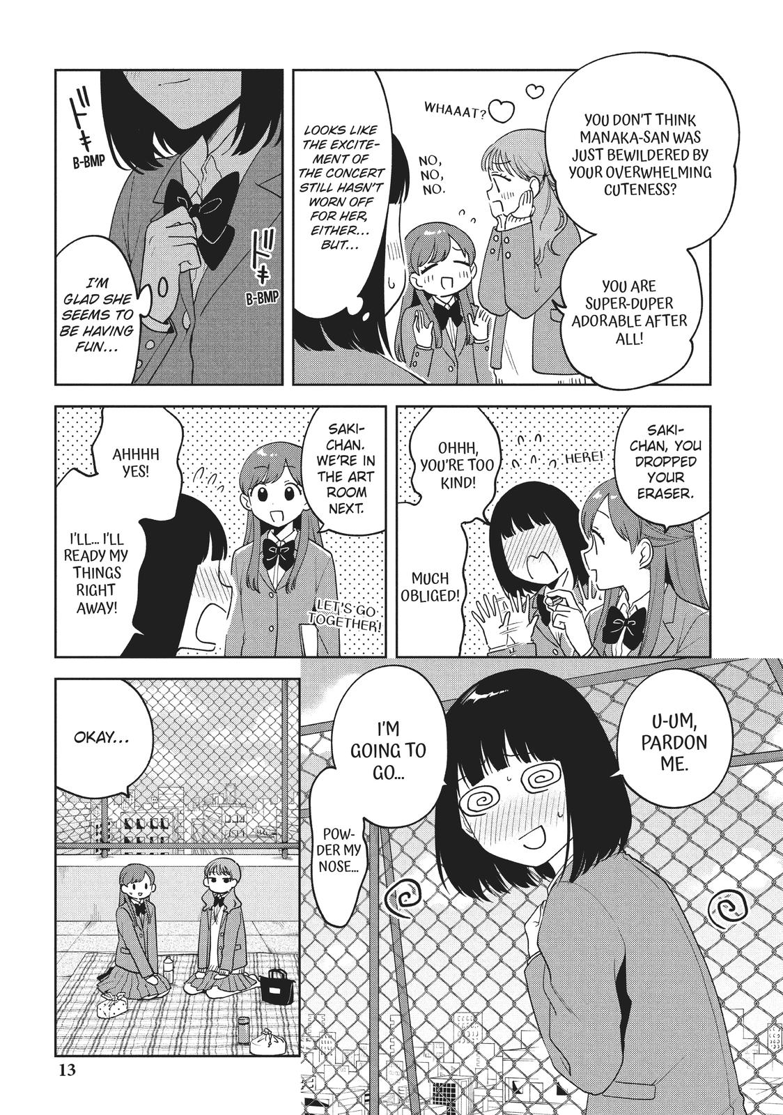 Oshi ga Tonari de Jugyou ni Shuuchuu Dekinai! Chapter 9 page 14 - Chapter 9