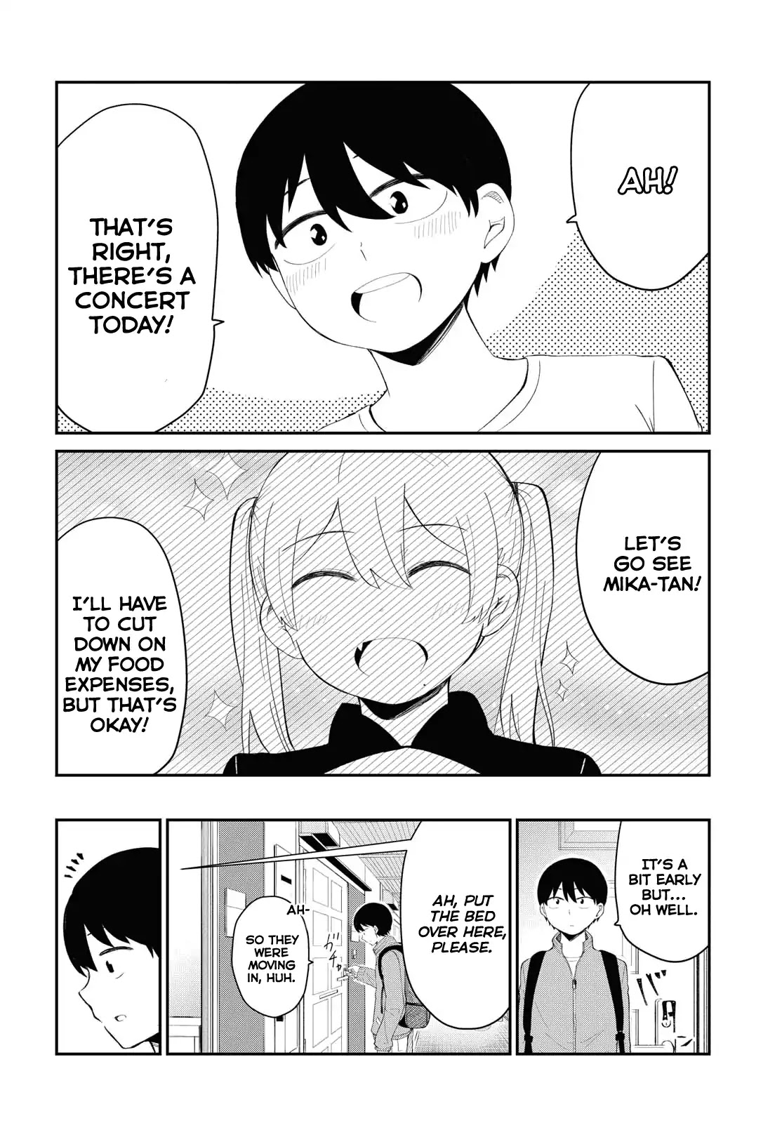 Oshi no Idol ga Tonari no Heya ni Hikkoshite Kita Chapter 1 page 4 - Chapter 1