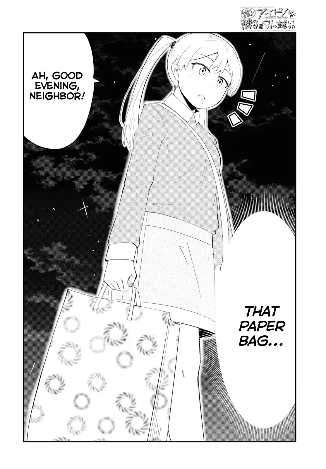 Oshi no Idol ga Tonari no Heya ni Hikkoshite Kita Chapter 2 page 10 - Chapter 2