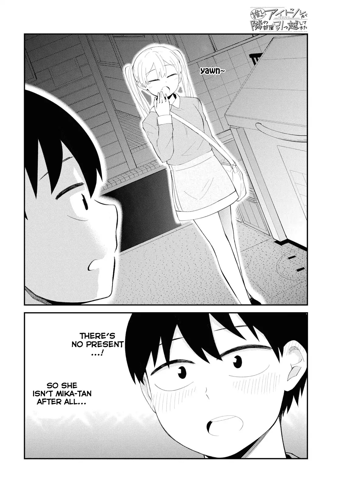 Oshi no Idol ga Tonari no Heya ni Hikkoshite Kita Chapter 2 page 8 - Chapter 2