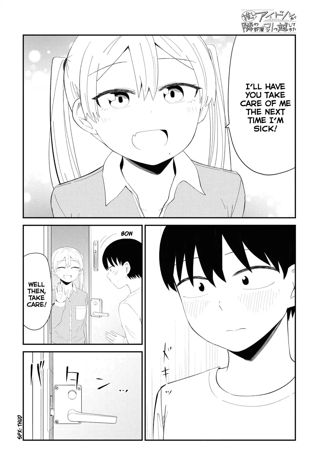 Oshi no Idol ga Tonari no Heya ni Hikkoshite Kita Chapter 3 page 12 - Chapter 3