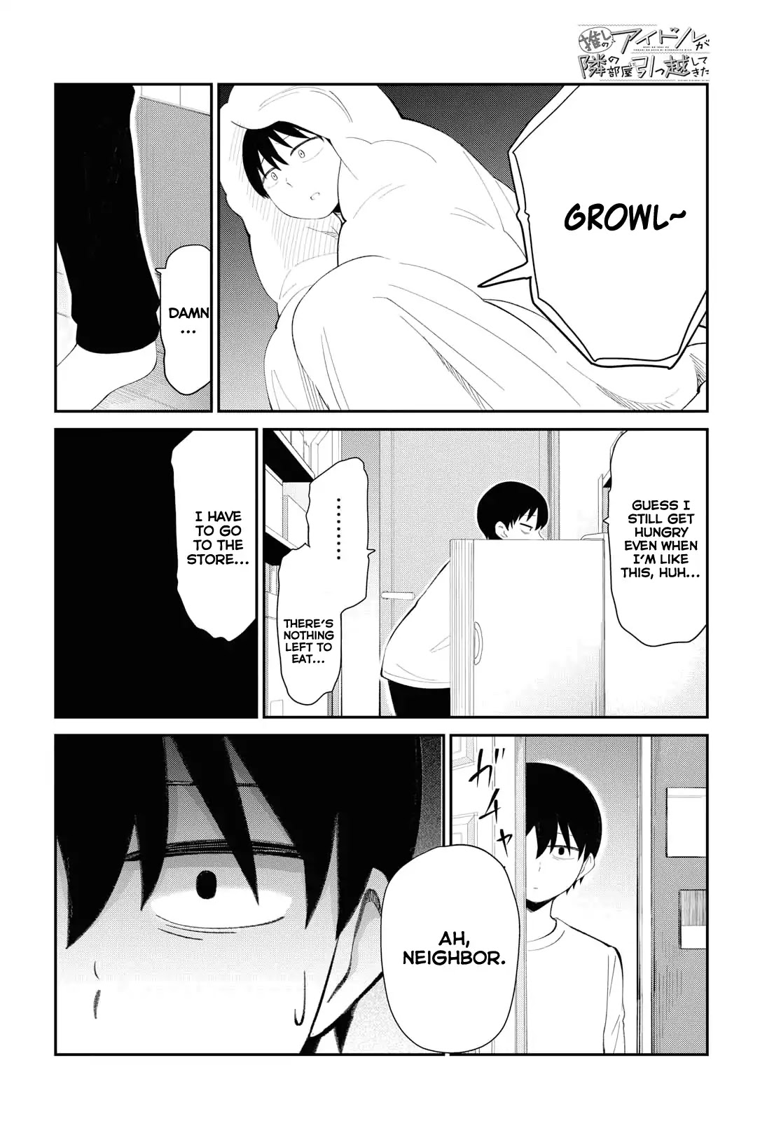 Oshi no Idol ga Tonari no Heya ni Hikkoshite Kita Chapter 3 page 6 - Chapter 3