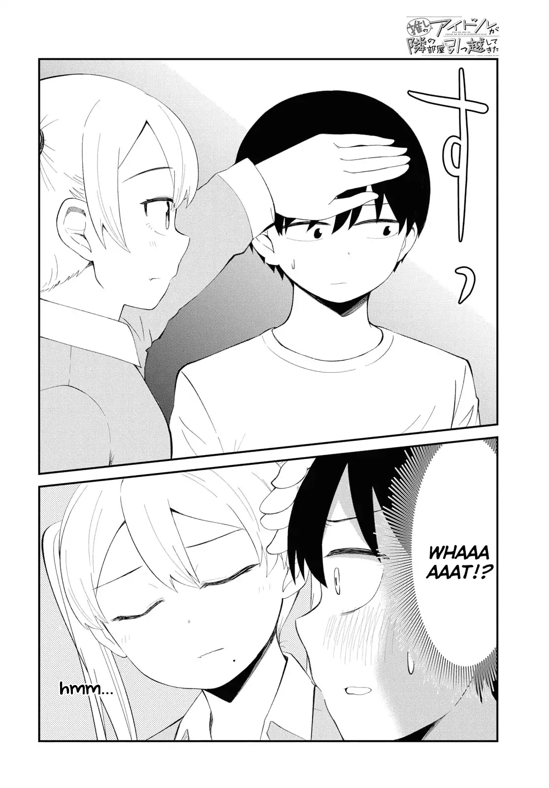 Oshi no Idol ga Tonari no Heya ni Hikkoshite Kita Chapter 3 page 8 - Chapter 3