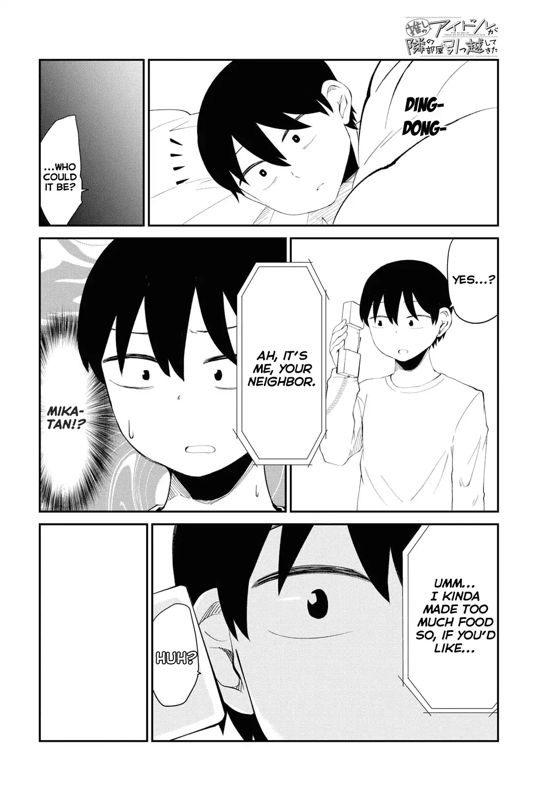 Oshi no Idol ga Tonari no Heya ni Hikkoshite Kita Chapter 5 page 12 - Chapter 5