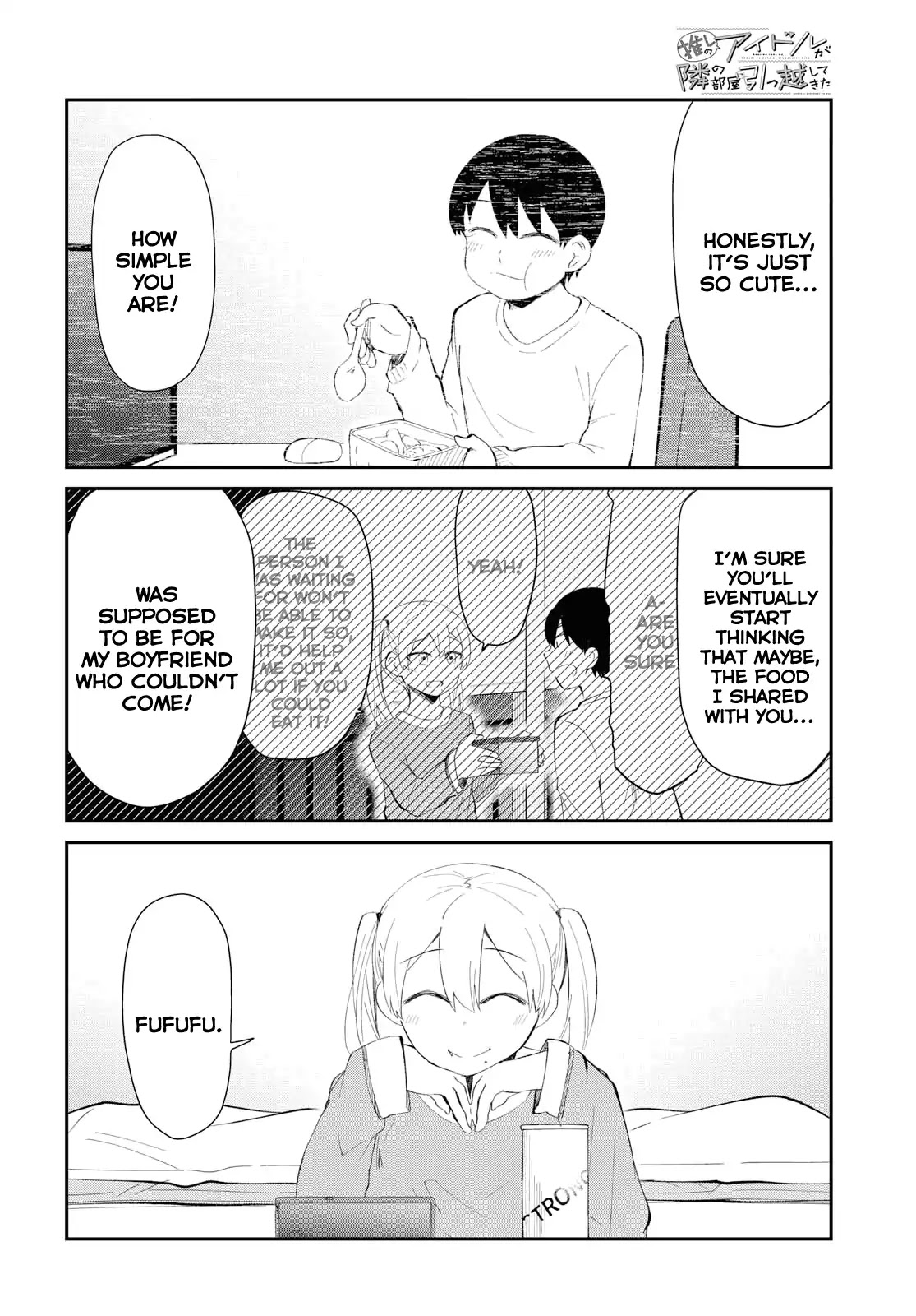 Oshi no Idol ga Tonari no Heya ni Hikkoshite Kita Chapter 5 page 14 - Chapter 5