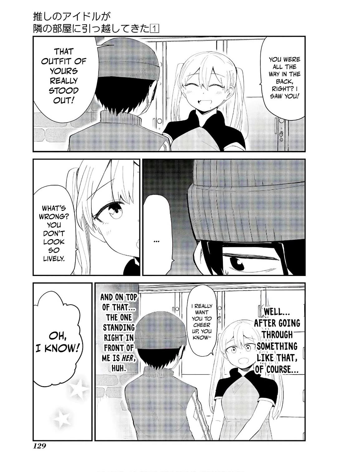Oshi no Idol ga Tonari no Heya ni Hikkoshite Kita Chapter 7 page 12 - Chapter 7