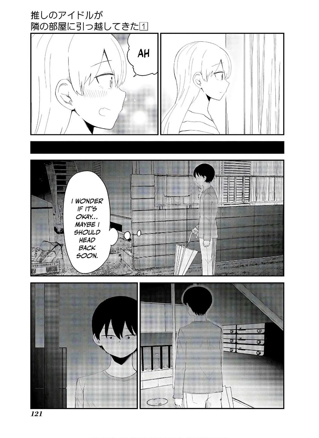 Oshi no Idol ga Tonari no Heya ni Hikkoshite Kita Chapter 7 page 4 - Chapter 7