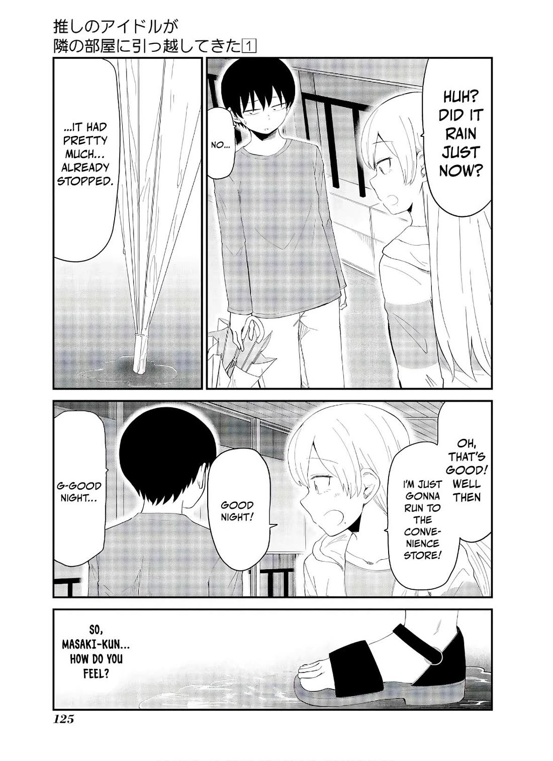 Oshi no Idol ga Tonari no Heya ni Hikkoshite Kita Chapter 7 page 8 - Chapter 7