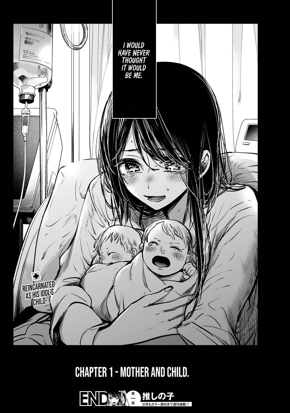 Oshi no Ko Chapter 1 page 40 - Chapter 1: Mother & Children