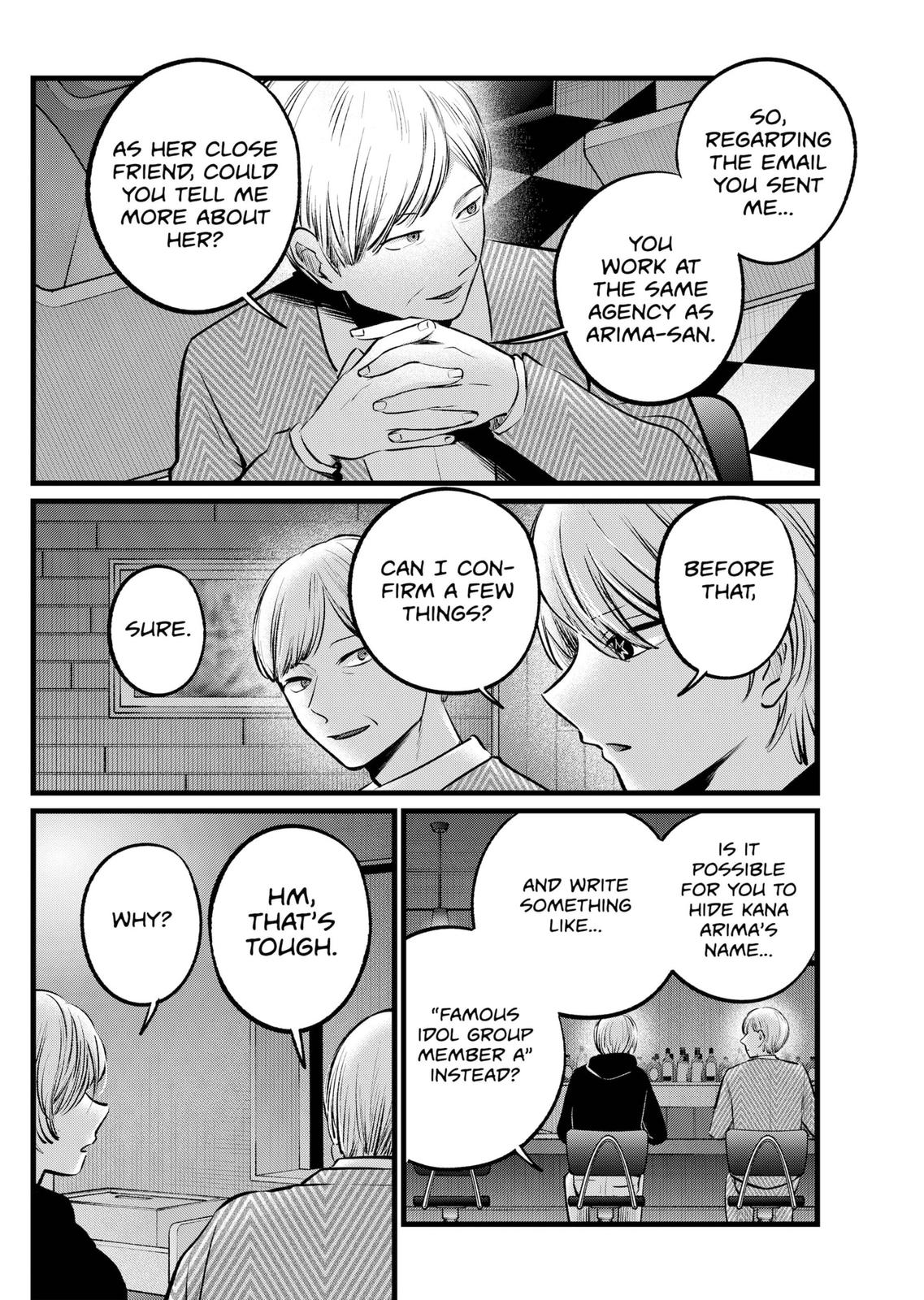 Oshi no Ko Chapter 105 page 5 - Chapter 105: Reporter