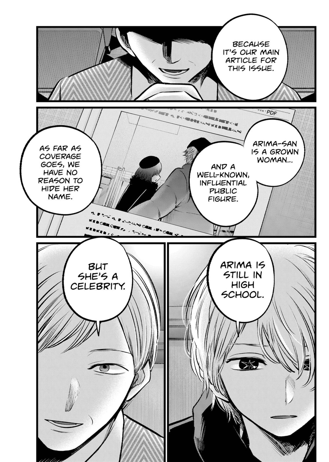 Oshi no Ko Chapter 105 page 6 - Chapter 105: Reporter