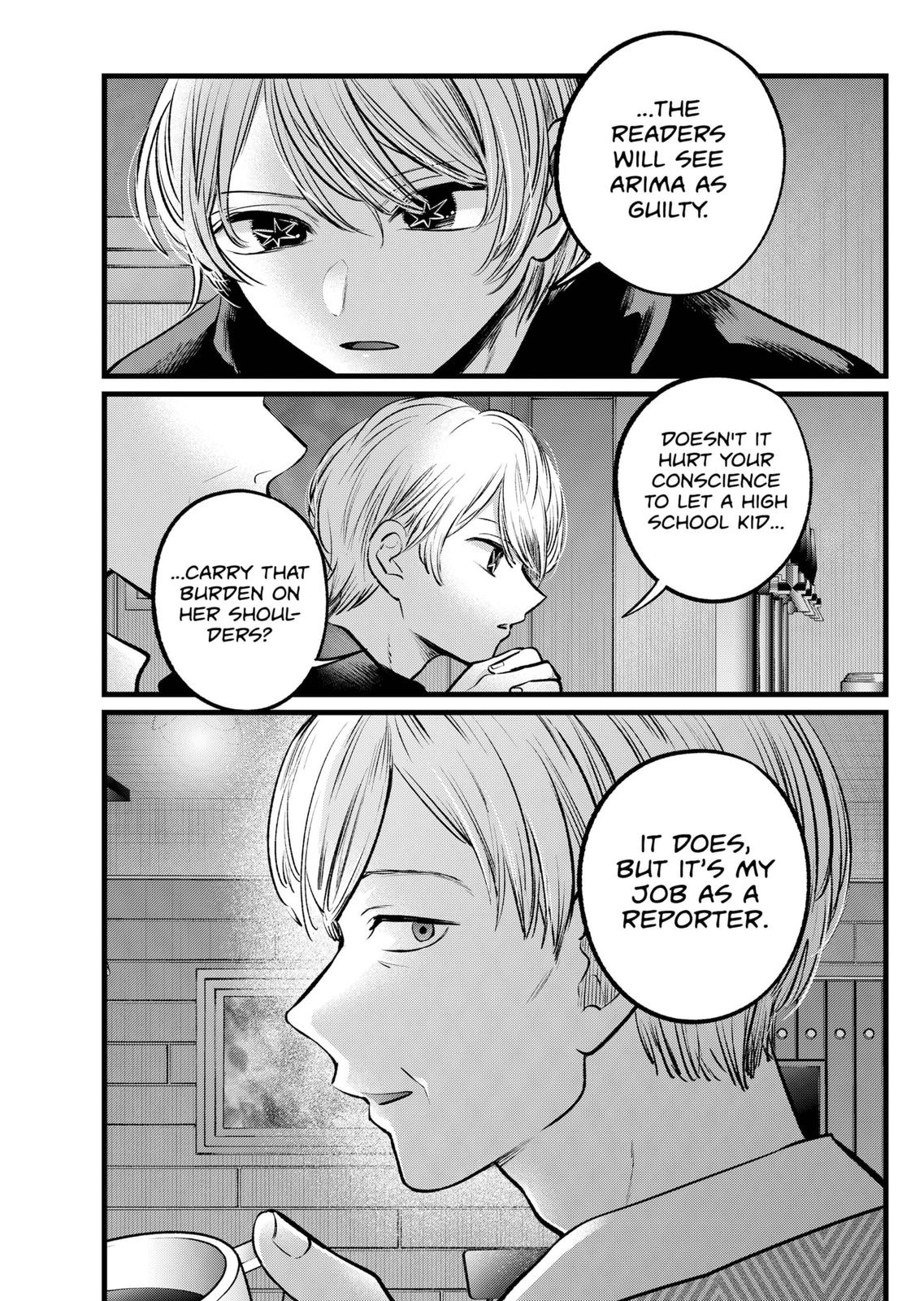 Oshi no Ko Chapter 105 page 8 - Chapter 105: Reporter