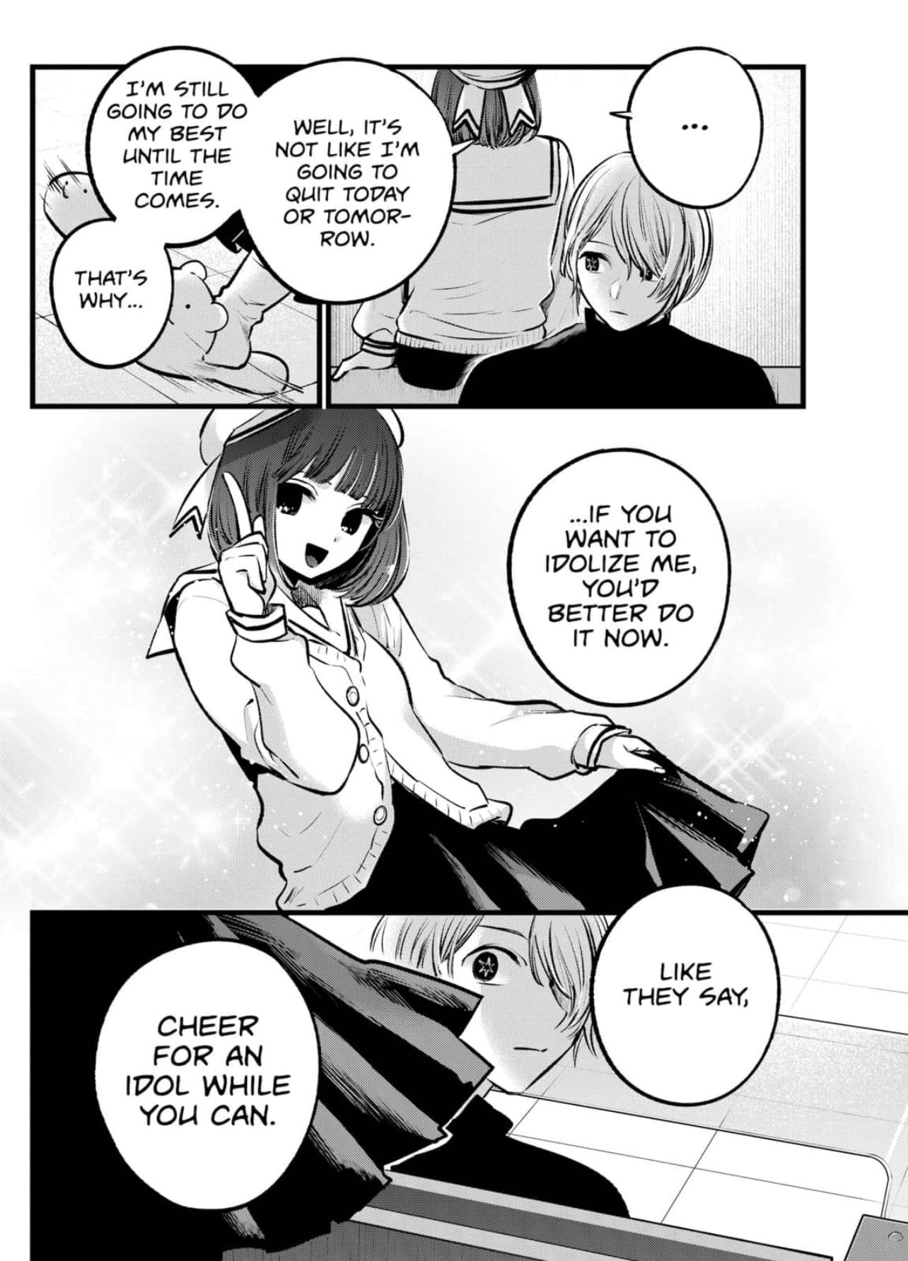 Oshi no Ko Chapter 107 page 14 - Chapter 107: Friends