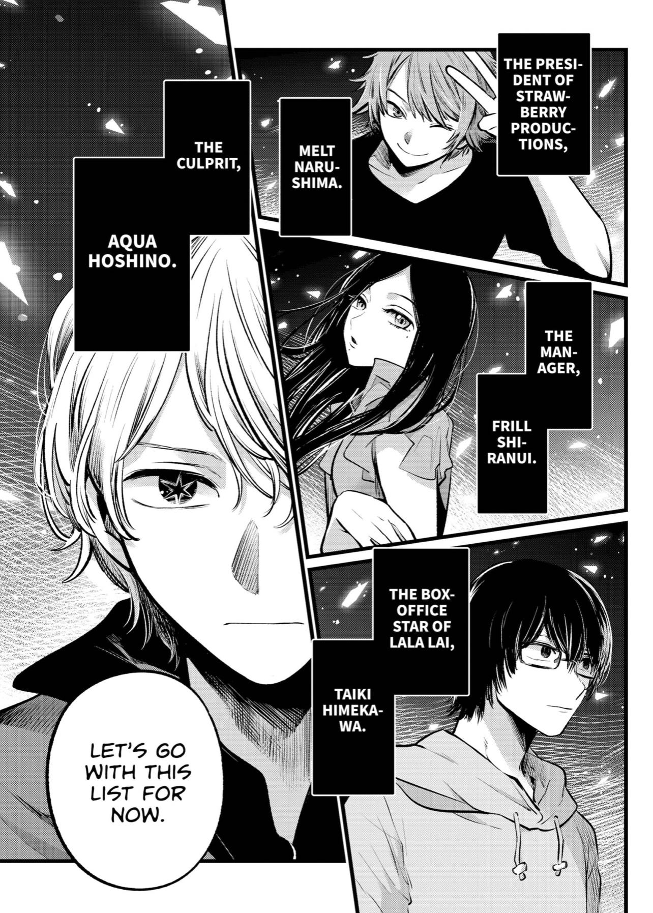 Oshi no Ko Chapter 110 page 17 - Chapter 110: That Was the Start