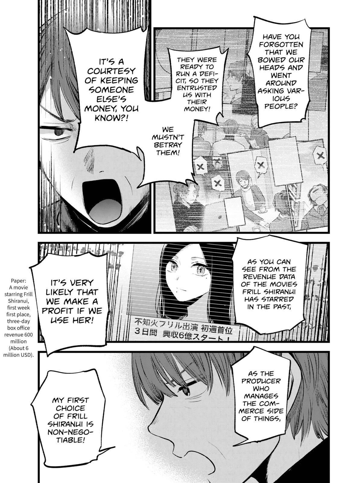 Oshi no Ko Chapter 113 page 5 - Chapter 113: Commercial Work