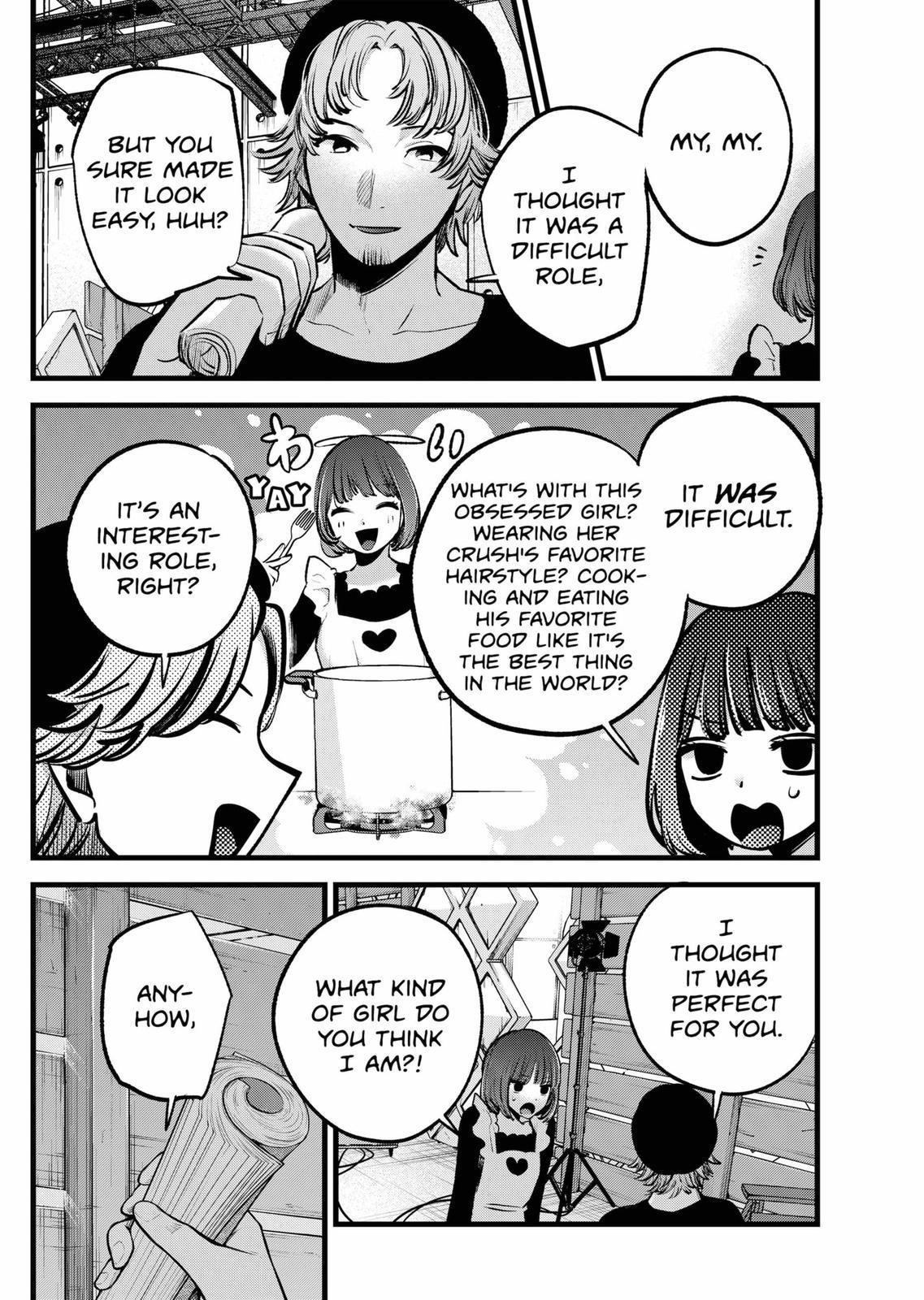Oshi no Ko Chapter 120 page 10 - Chapter 120: Lack of Ability
